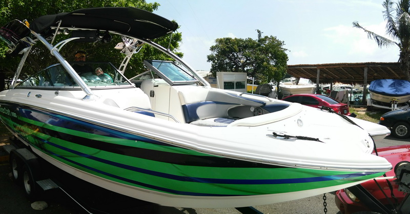 Mastercraft cuddy bow rider boat