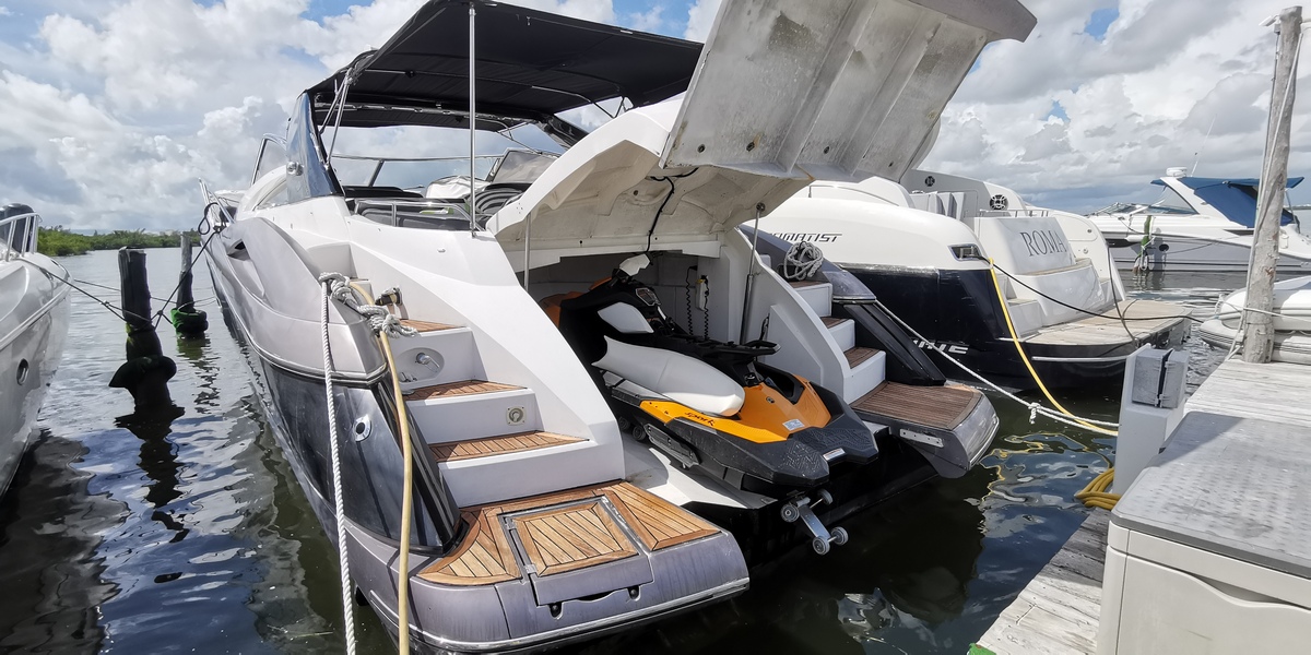 Sunseeker Yacht with Jet Ski