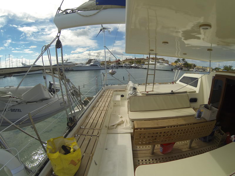 catamaran deck