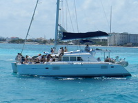 Overnight Catamaran Sailing charter between Mexican Islands