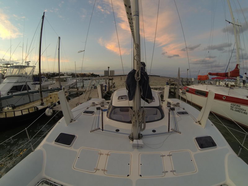 Catamaran pequeño
