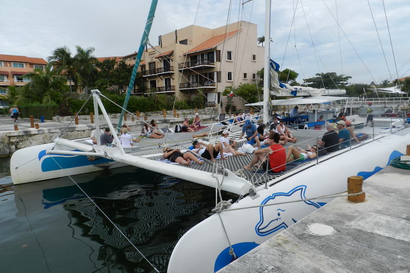 Big catamaran to sail from Playa del Carmen to Tulum at mari…