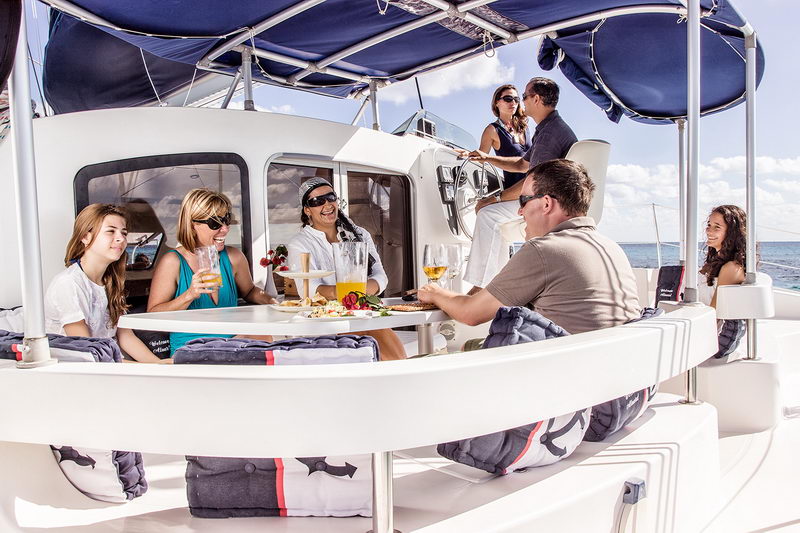 Sail Catamaran with chef