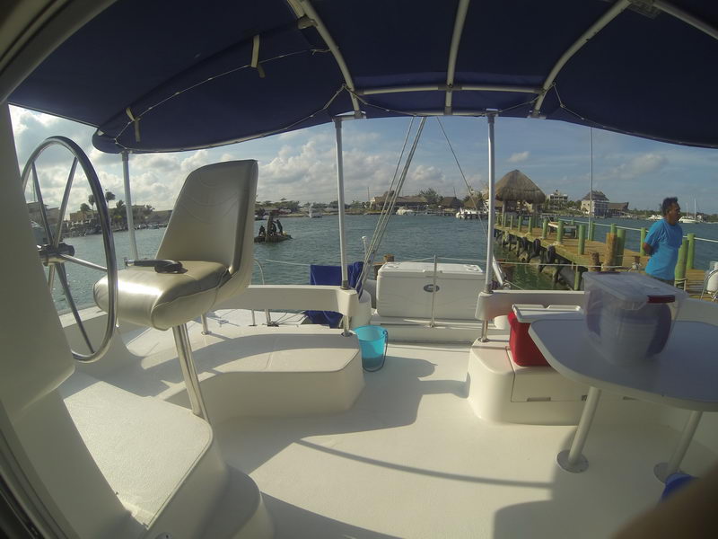 Sail Catamaran saloon