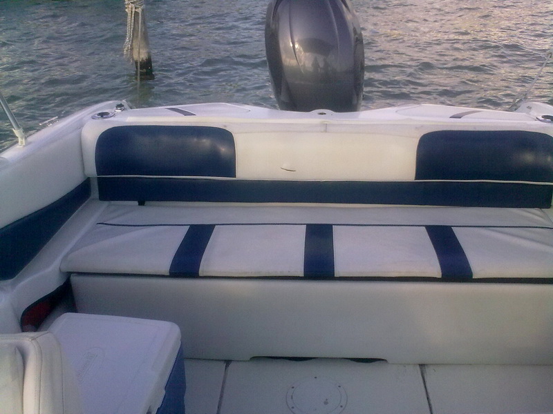 Small cuddy boat rider