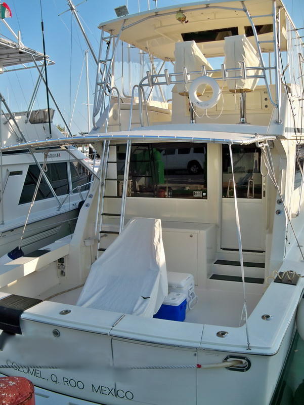 Bertram Yacht  Cozumel Island Marina