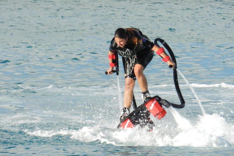 Cancun flyboard aprendizaje