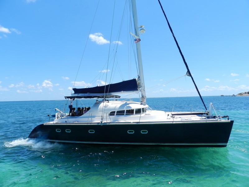 Luxurious Catamaran Puerto Morelos Riviera Maya Lagoon 47