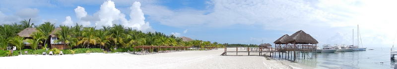 Maroma beach picture panorama
