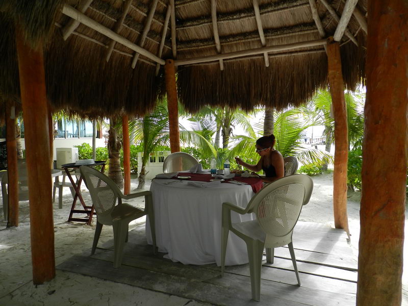 Restaurante en la Playa de Maroma