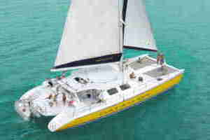 catamaran for group puerto aventuras