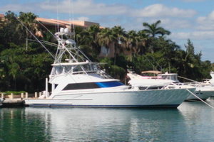 Hateras 70 ft deep fishing boat