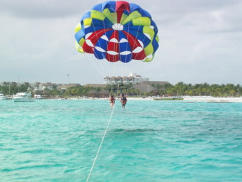 Parasail flying