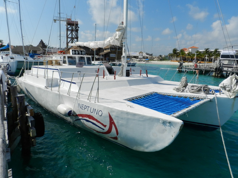 Cancun Catamarans Neptuno trimaran meeting planner incentive…