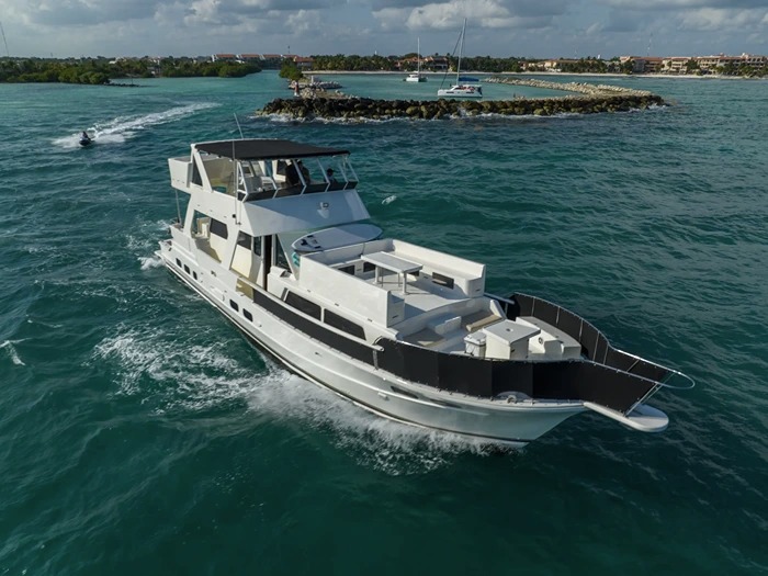 Piratas De Tejas 72 pies yate privado en Puerto Aventuras — foto 3