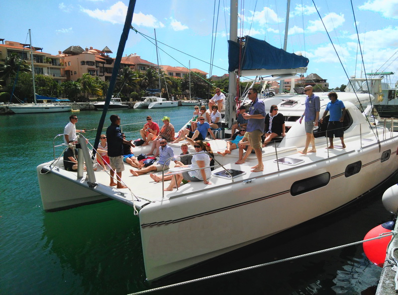 Leopard Catamaran Riviera Maya