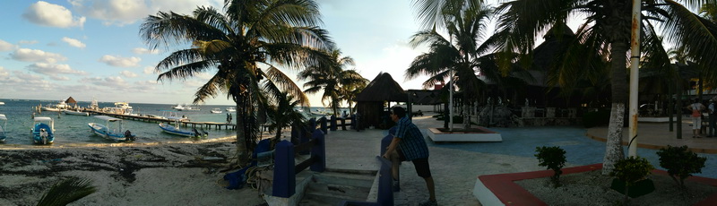 Barcos de Pesca en Puerto Morelos