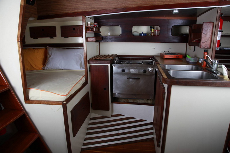 Sailboat inside