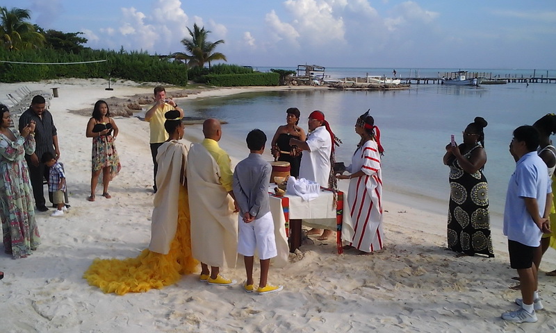 Mayan ceremony