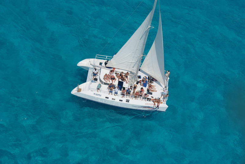 Samba Catamarans rental private sailing tour Isla Mujeres al…